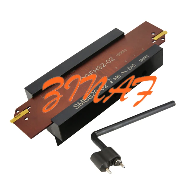 Grooving Suporte de Corte Smbb1626 Smbb2026 Smbb25262032 Smbb2532 Placa de Corte de Faca Dgfh262 Dgfh263 Dgfh32-2 Chave