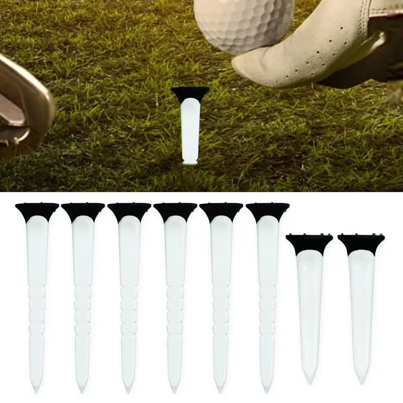 

Unbreakable Golf Tees Professional Golf Ball Tees 2 Golf Tees Short Golf Accessories 6 Long Tees Golf For Professional Players