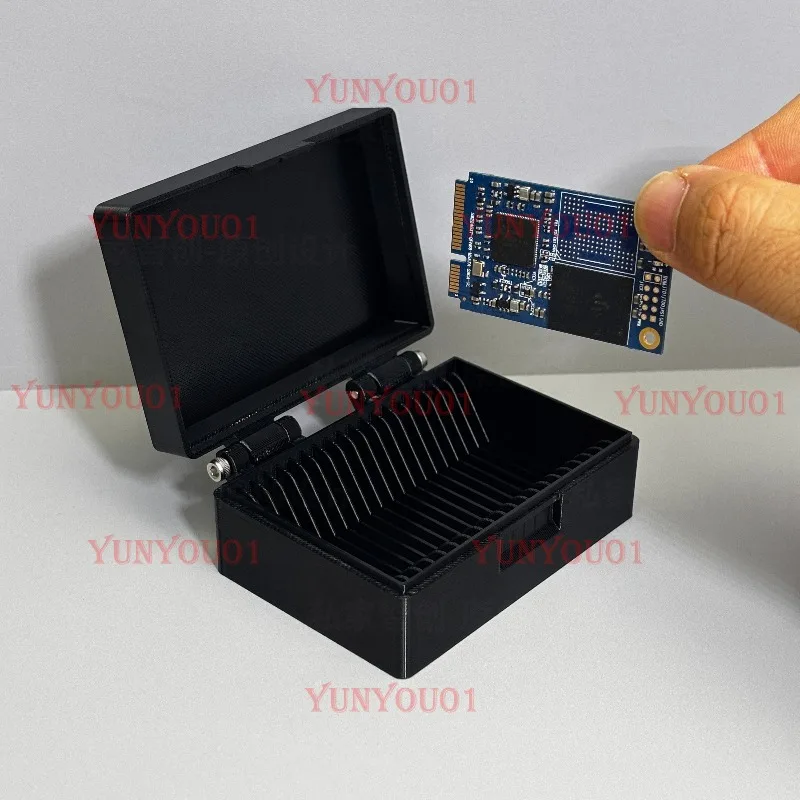 SSD Storage Box SSD with Cover 50X30 Hard Disk Box MPCIe Storage Box Computer