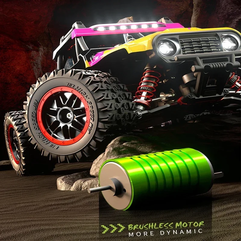 

JJRC 1/16 C8805 Радиоуправляемый автомобиль 4x4 Супер бесщеточный 50/70 км/ч 4WD Высокоскоростной радиоуправляемый внедорожник Игрушки для мальчиков и взрослых Радиоуправляемый дрифт-автомобиль