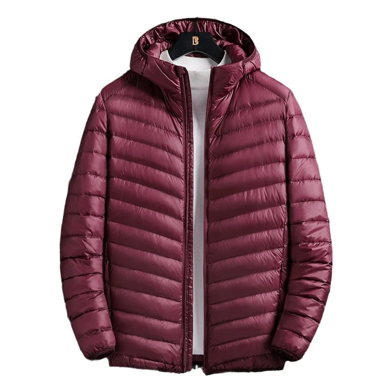 Men's Fashion Windbreaker Autumn Winter Parka Coat Windproof Casual Overcoat Warm Hombre New Male Jacket Streetwear Outdoors