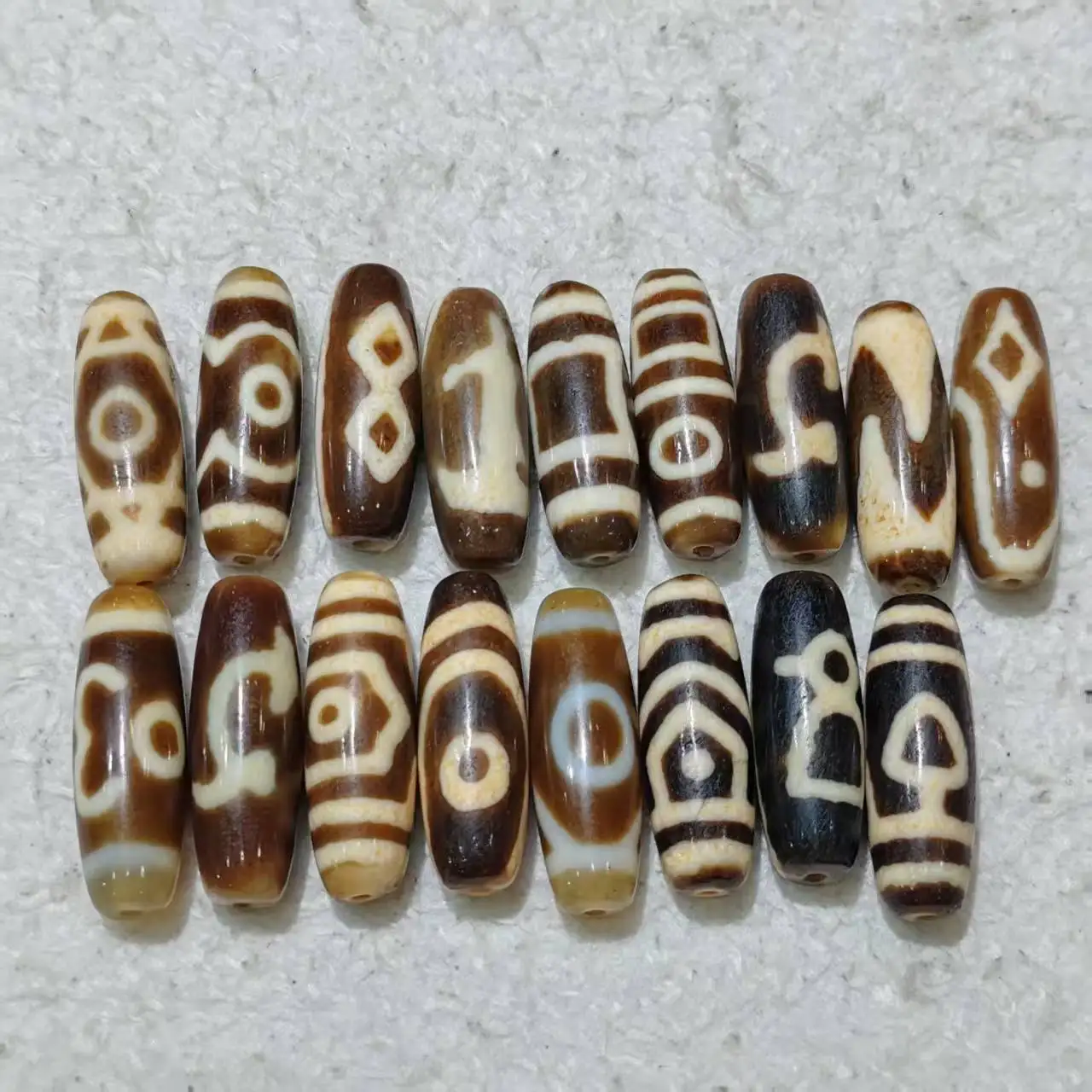 

1 шт. Тайваньская кость слоновой кости, старые материалы, агат, Тиньчжу, мужские и женские ожерелья, подвески, аксессуары «сделай сам», Дзи