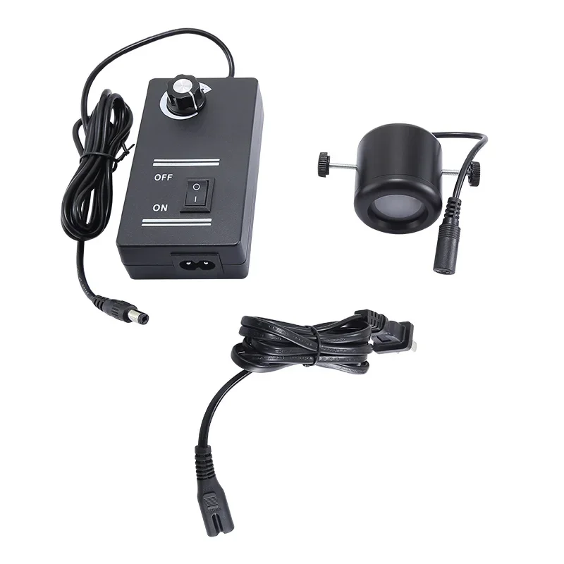 5W White LED Oblique Illumination Universal Upper Light Source Dimmable Stereo Microscope Auxiliary Fill Lamp Illuminator