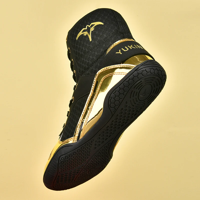 New Style Wrestling Shoes for Men Breathable Boxing Sneakers Non Slip Boxing Training Shoes Shock-Absorbant Combat Sneakers