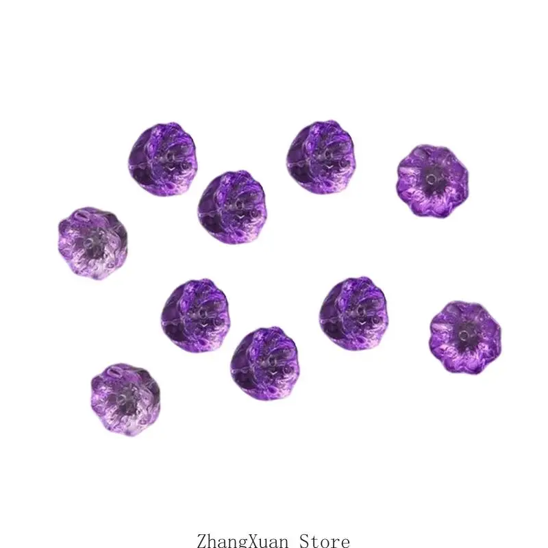 Handgefertigtes Haar-Accessoire-Set mit Blumenform, 10 Stück, für Haarnadeln, Hängebesatz, Styling und Projektnutzung, 3 x – Detail 3