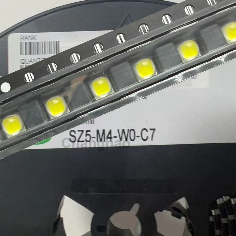 50pcs/lot 3V 2A 3535 6W 6500K High Power Leds