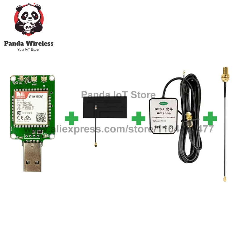 

SIMcom A7670SA Dongle A7670SA-LASE A7670SA-FASE 1 шт. LTE-FDD: B1/B2/B3/B4/B5/B7/B8/B28/B66 GSM/GPRS/EDGE: 850/900/1800/1900 МГц