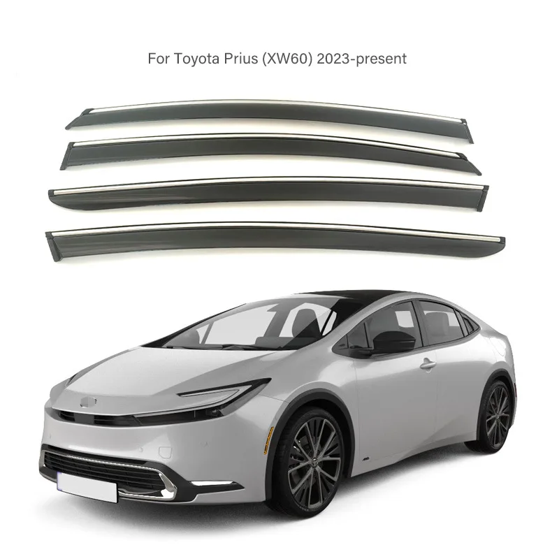 

Specially used for Toyota Prius rain shield injection molded window rain eyebrow XW50 XW60 thickened rain shield