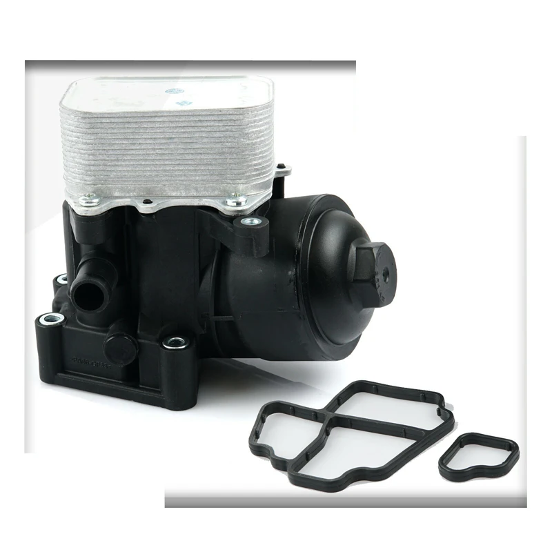 

OIL FILTER HOUSING WITH COOLER, CAP & GASKET FOR SKODA VW SEAT 1.2 TDI 03P115389