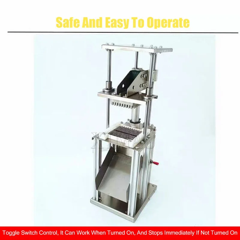 آلة قطع شرائط البطاطس والجزر الكهربائية 8 مم 15 مم قاطع القلي الفرنسي من الفولاذ المقاوم للصدأ