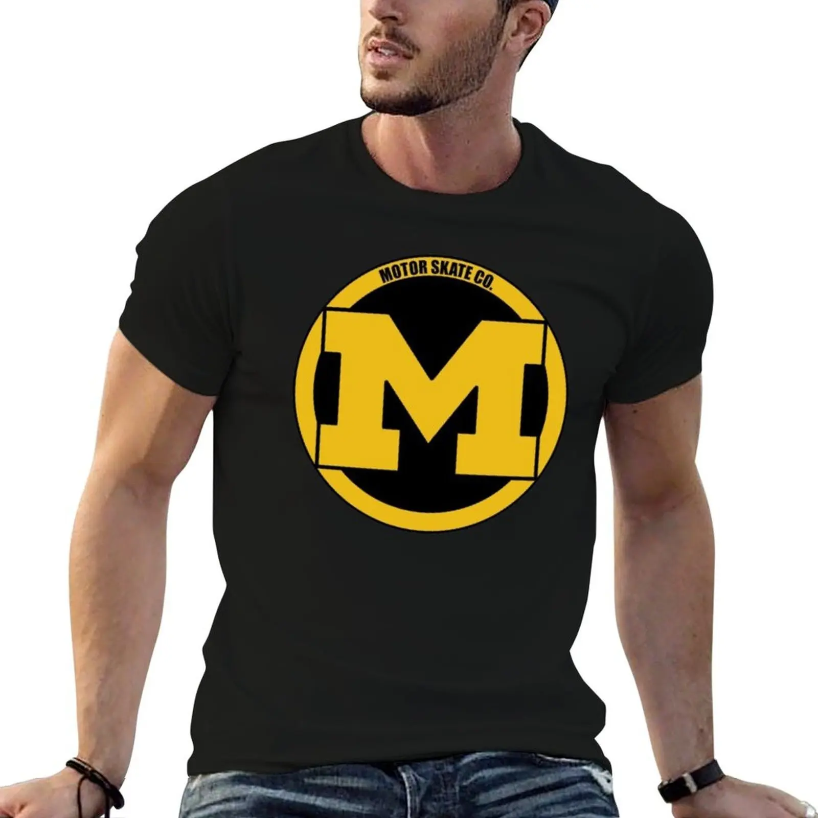 

Retro Motor Skate Co (Mid 90s) T-Shirt man t shirt cotton t shirt for man T-Shirt
