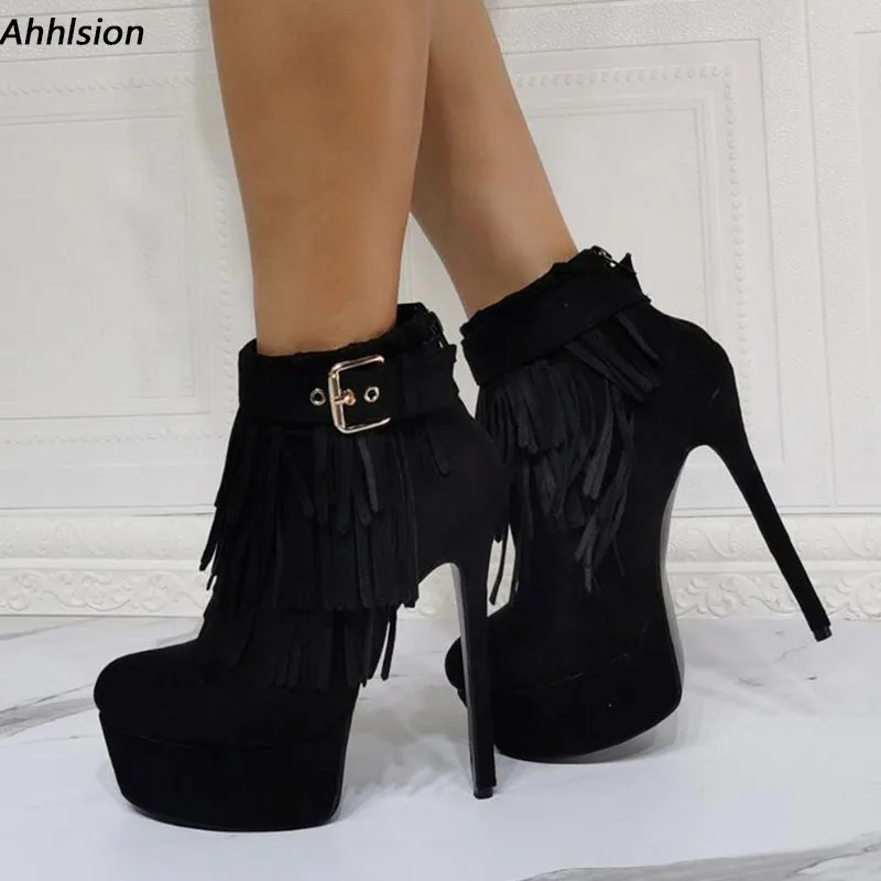 ahhlsion-bottes-de-rincage-d'hiver-pour-femmes-plate-forme-talons-hauts-fins-parker-rond-chaussures-de-cosplay-noires-elegantes-dames-grande-taille-us-5-20