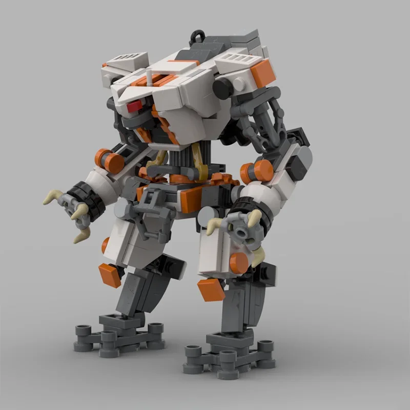 286 قطعة Moc Vanguard-Class Titan Reaper روبوت اللبنات مجموعة ل Titanfall 2 معركة Mecha الطوب لعب الأطفال الكبار هدية