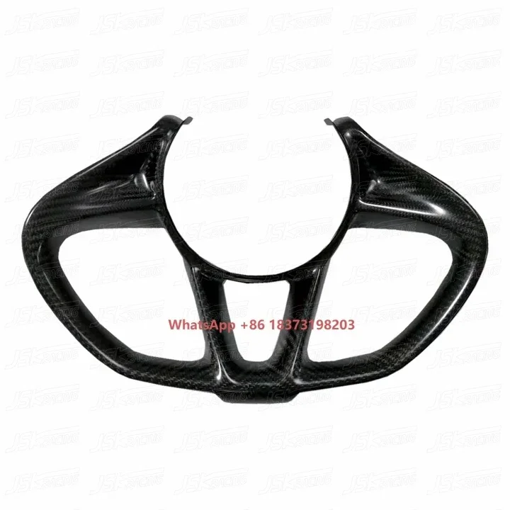 CARBON FIBER INTERIOR STEERING WHEEL COVER for 2017-2019 720S