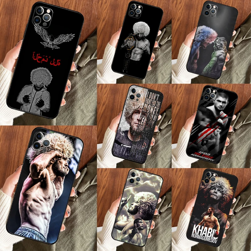 khabib nurmagomedov Phone Case For iPhone 17 Air 16 14 13 12 11 15 Pro Max 12 13 mini 15 16 Plus 16e Cover Coque