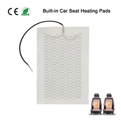 1/2/3/4 PCS Universal Carbon Fiber Car Seat Heating Pads 12V Car Vehicle SUV Seat Heater Cushion Cover Winter Warmer Heated