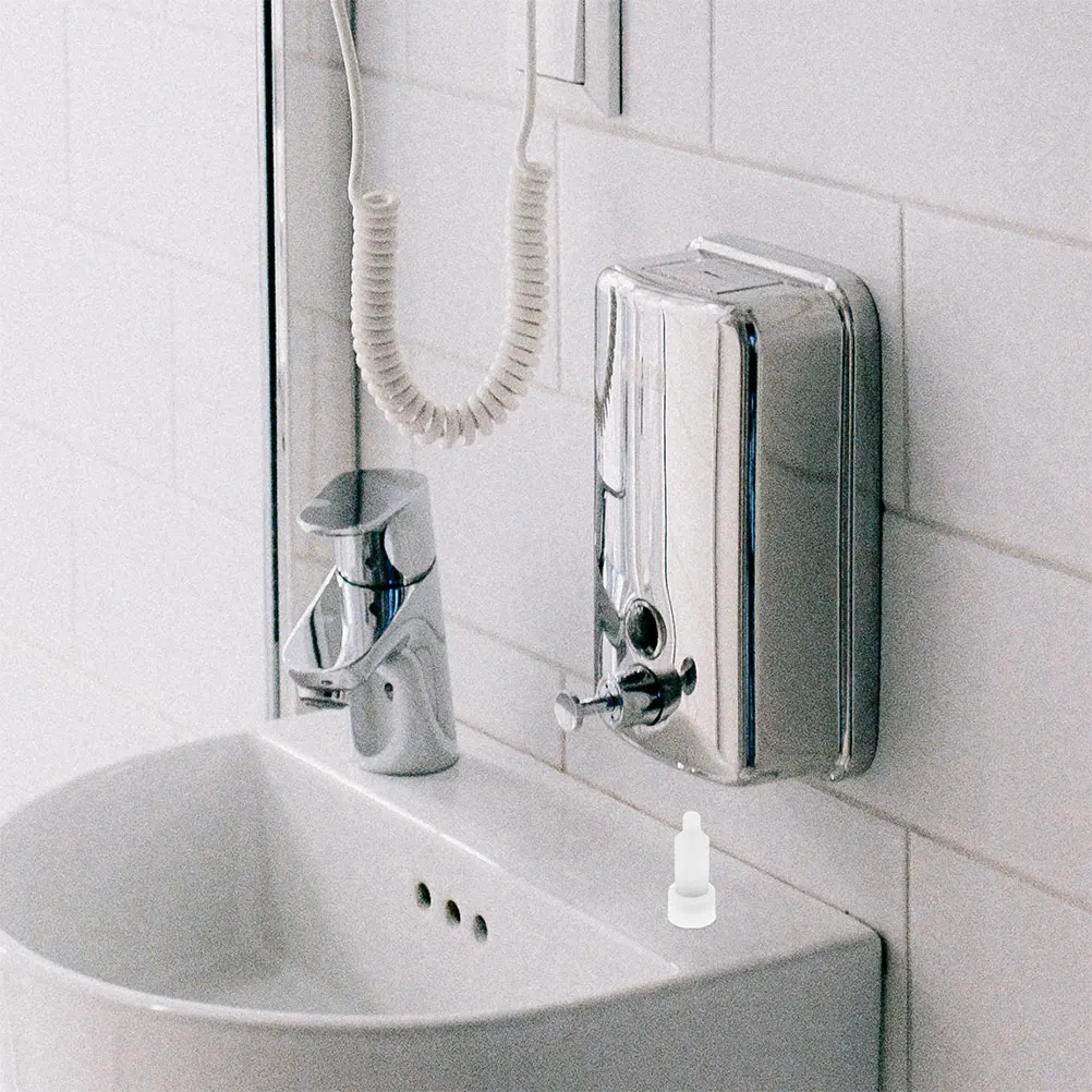 Sostituzione della testa dell'erogatore di sapone da cucina da 3 pezzi per shampoo balsamo lavaggio del corpo accessori per il bagno testa della pompa dell'erogatore di lozione