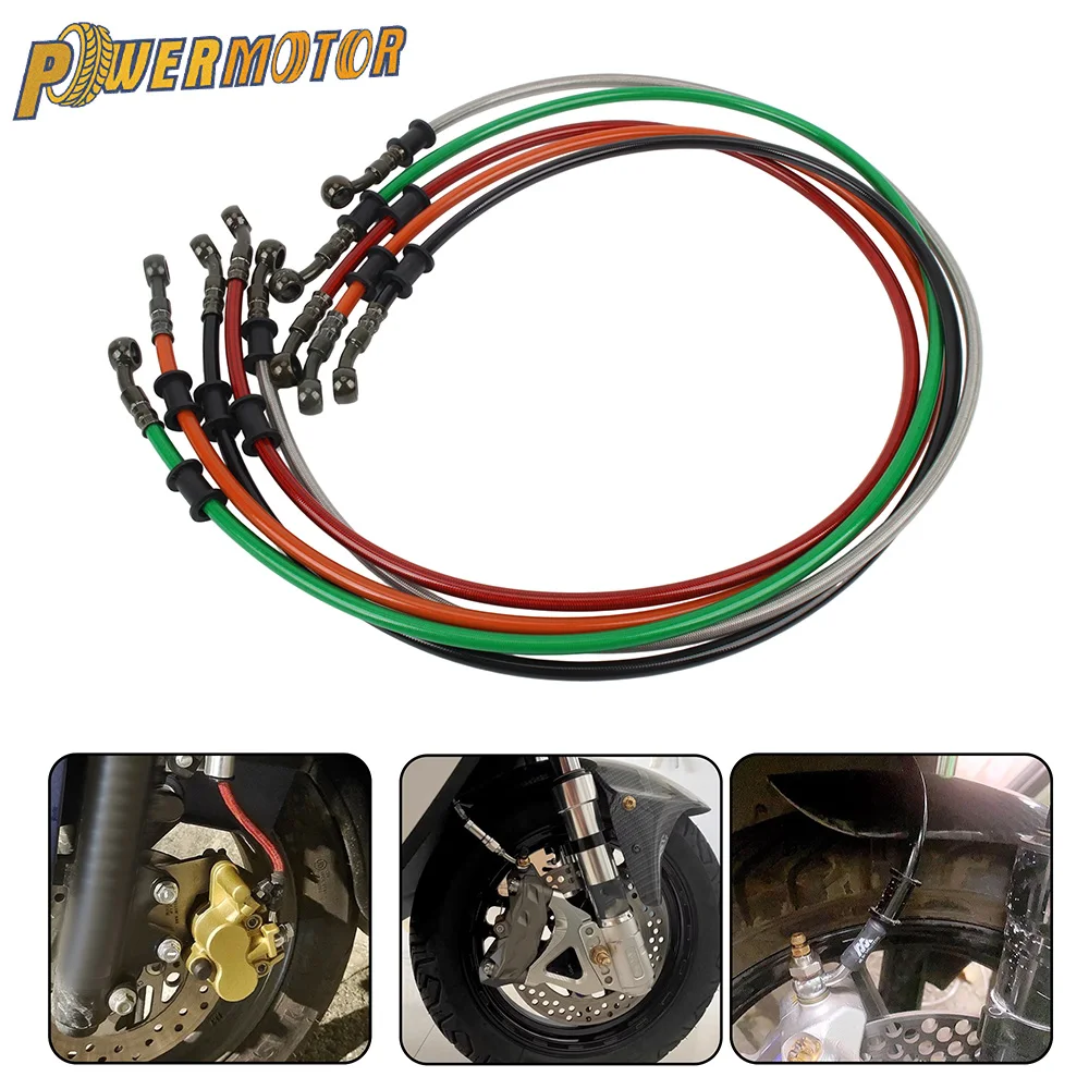 Motorcycle 100cm Brake Clutch Oil Hose Brake Hose Clutch Hydraulic Hose Racing Dirt Pit Bike Scooter Motorbike Accessories ﻿