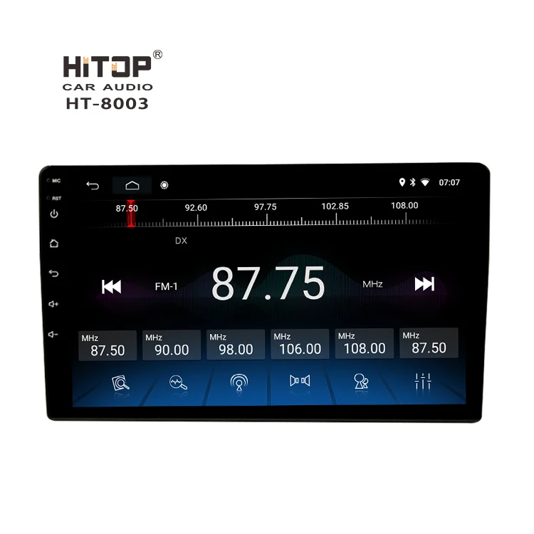 Universal Multimedia Head Unit Double Din Audio Stereo Radio 2 Din 9 Inch Android 8.1 Car Dvd Player