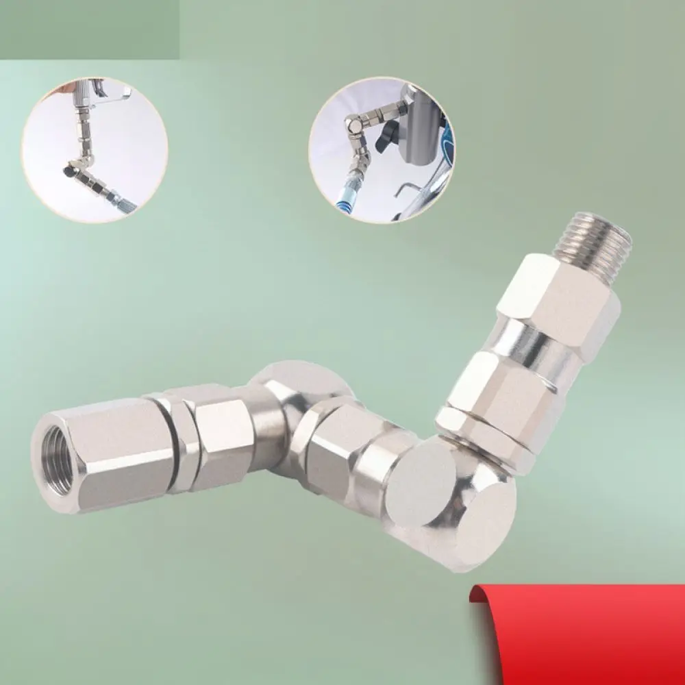 360 Degree Airless Paint Applicator Swivel Joint Stainless Steel High Pressure Hose Connector Sprayer Spare Parts