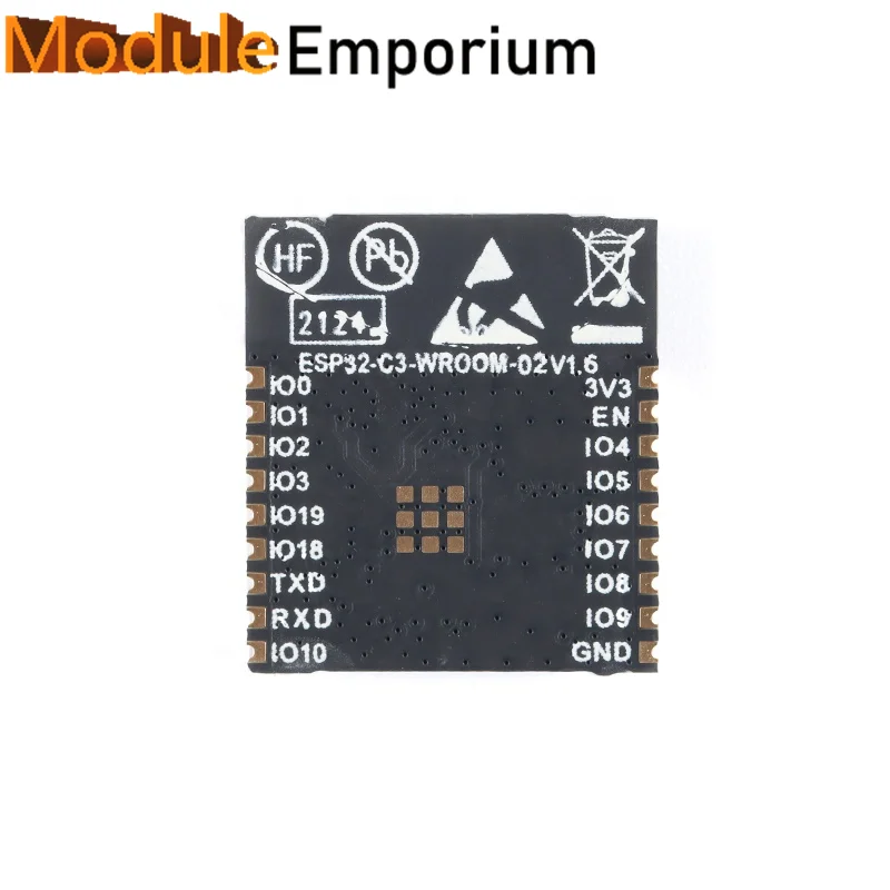 Espressif Esp32 Esp32c3 ESP32-C3-WROOM-02 Wifi Ble5.0 Riscv Singlecore Mcu Soc Wifi Module