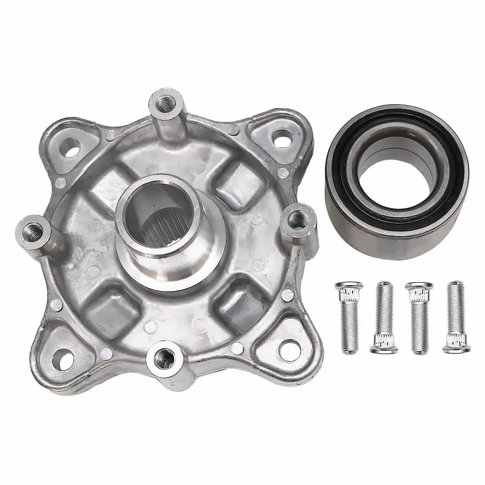 Front / Rear Wheel Hub Service Kit for Polaris RZR800 S 800 RZR 4 800 2008-2014 Repalce 5135113 3514635 7518378 with Studs