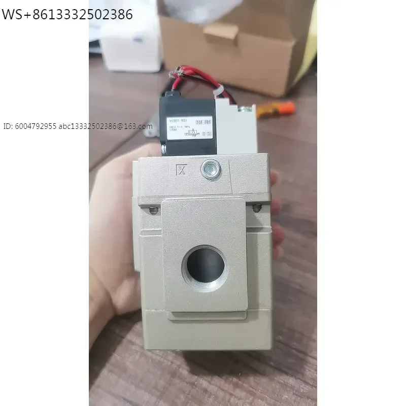 for Pneumatic Solenoid Valve VG342-5G-10A Pilot Operated Control Valve 24V Two Position Three Way Vacuum for Laminating