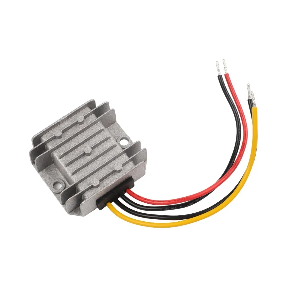 IP68 Waterproof 12V 19V DC-DC Boost Converter 5A 95W Step Up Power for Automotive and Solar Applications IP68 Waterproof
