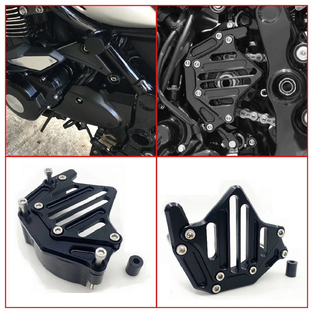 

Fits for Kawasaki Z900RS SE Cafe Racer ABS 2020 2021 2022 2023 2024 Motorcycle Front Chain Sprocket Cover Decorative Panel Guard