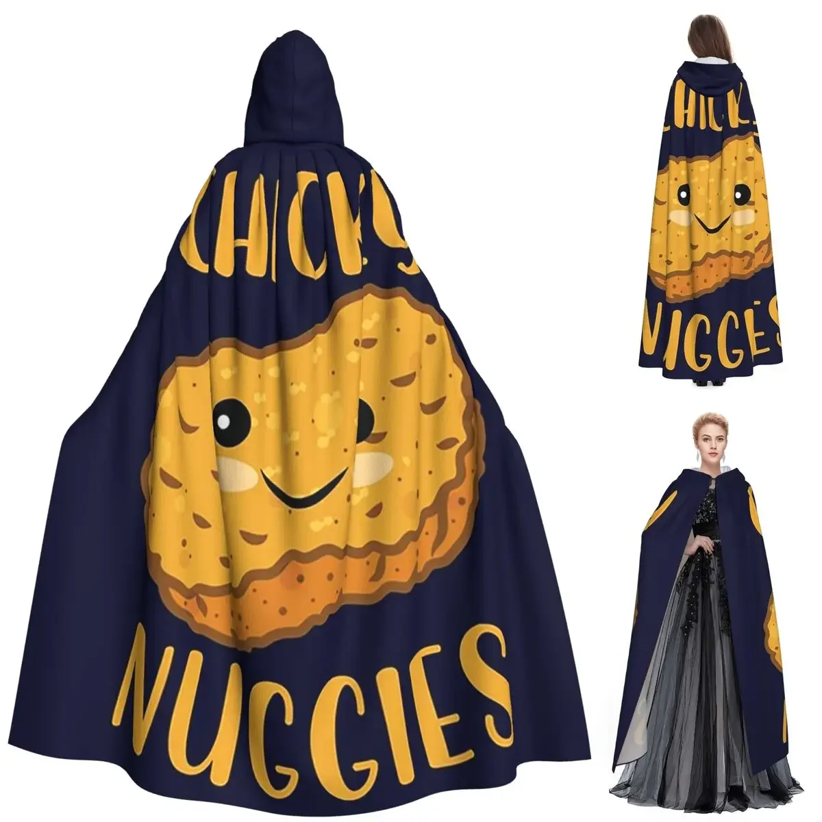 

Хлопковый глаз Джо Курица Самородок длинный плащ с капюшоном ведьма средневековый костюм косплей накидка Хэллоуин вечеринка для взрослых унисекс