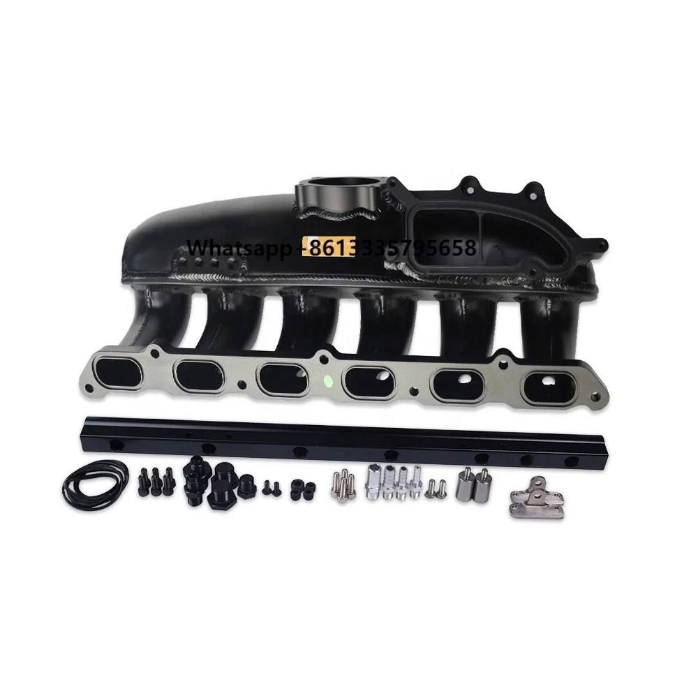 

Billet 6061 N54 Intake Manifold for E92 Coupe 335i 2007 Throttle Body Assembly Fuel Rail Kits Port N54b30 Twin Scroll Turbo