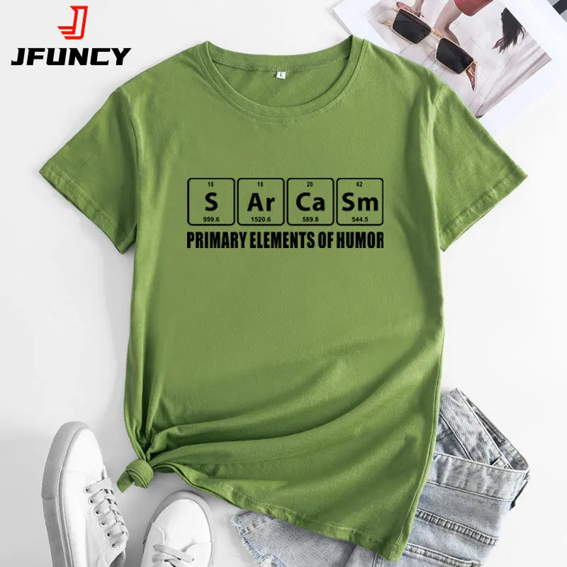 JFUNCY 2024 Summer Women\'s T-Shirt Oversized Cotton Tops Letter Printed Graphic T Shirts Women Short Sleeve Tees Female Tshirt