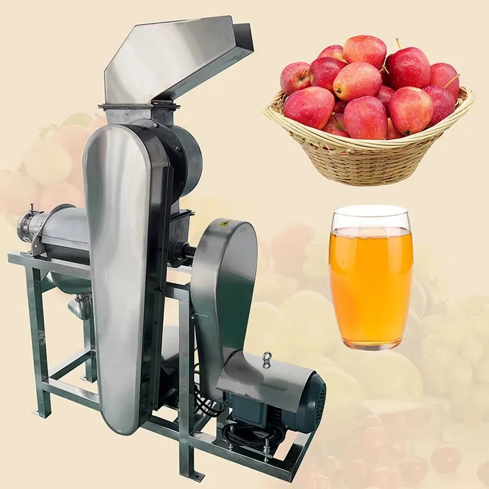 Commercial Fruit Vegetable Juicer Machine Crusher for Juice Extraction Processing Heavy Duty Making Machine