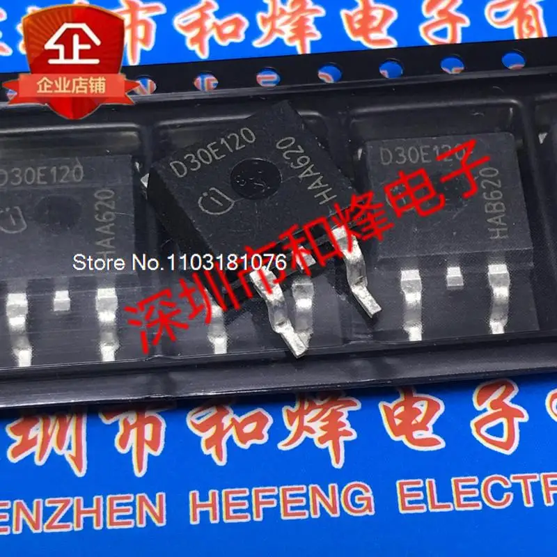 D30E120 IDB30E120  TO-263 30A 1200V   New Original Stock Power chip