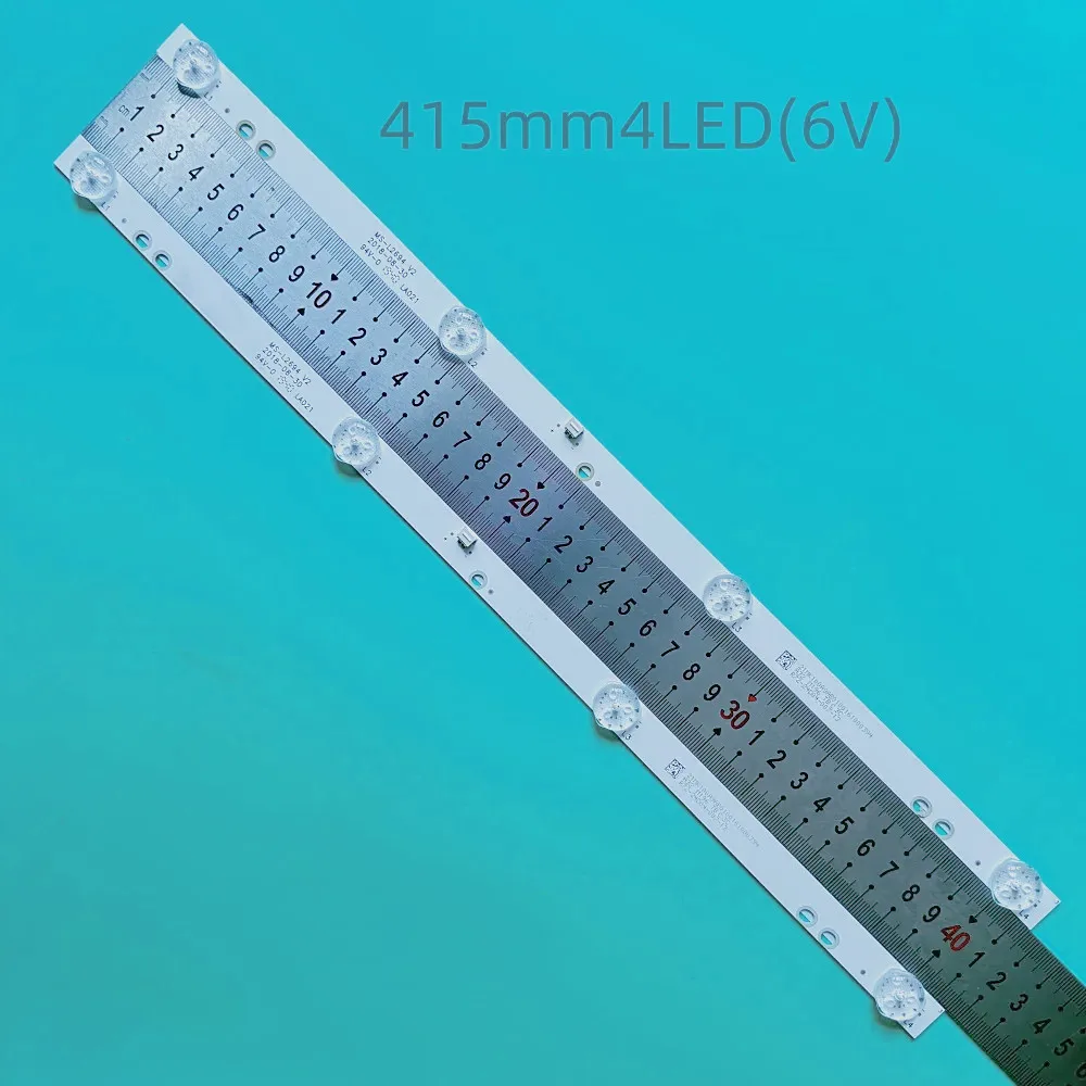 

416mm LED Backlight strip 4 Lamp for 24 " LCD TV JS-D-JP24DK-041EC (70411) E24DK1000 MS-L1680 V2 L2694 24J110HD EX-24HS001B