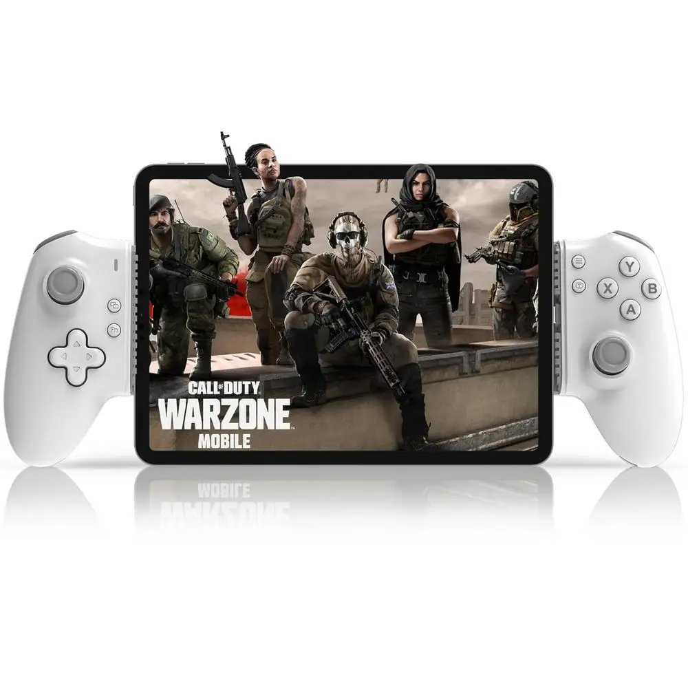 

USB-C Mobile Gaming Controller for iPad/Tablet (6.7-11 in) with Hall Sticks, Triggers, Back Keys, Compatible with PS5/PS4/PC, Cl