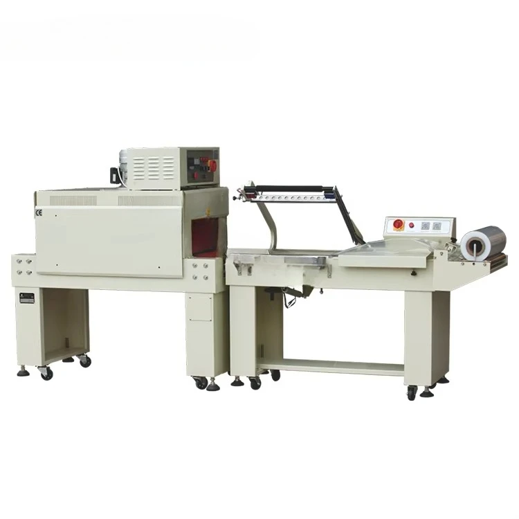 

Bottle plastic film packaging l sealing machine shrink machine, L cutting sealing machine shrink packaging machine FQL450A