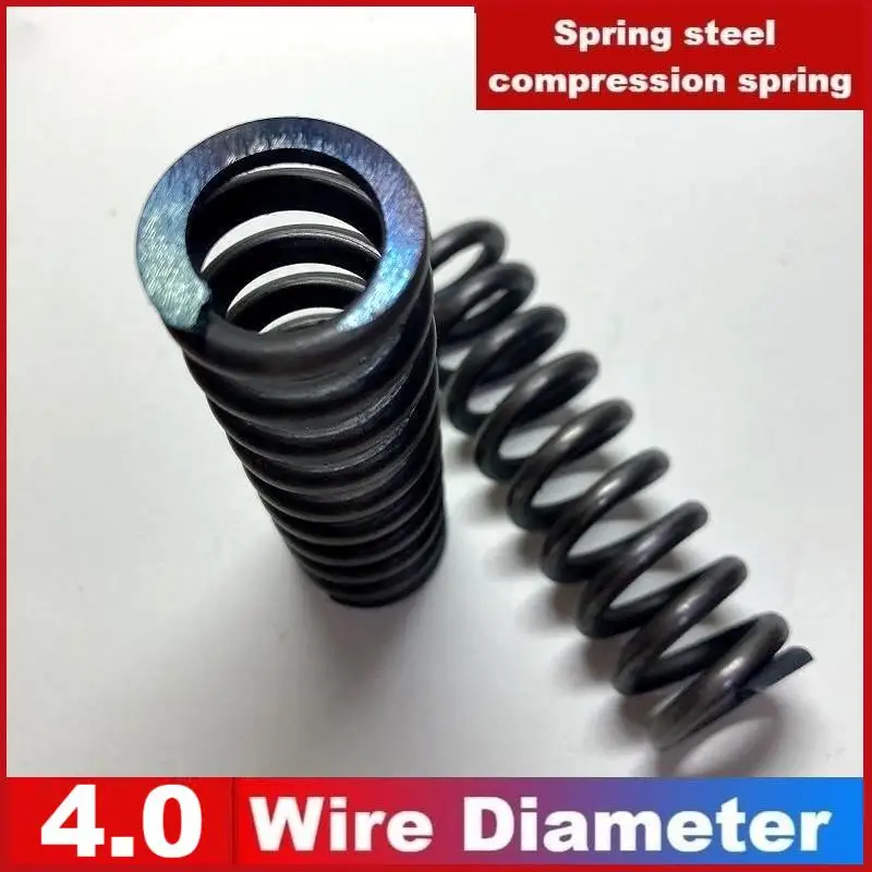 2-4pcs/lot Spring steel Y-shaped compression spring,Wire Dia4.0mm,Outer Dia20/22/24/25/28/30/32/40/50/55/60mm,Length50-300mm.