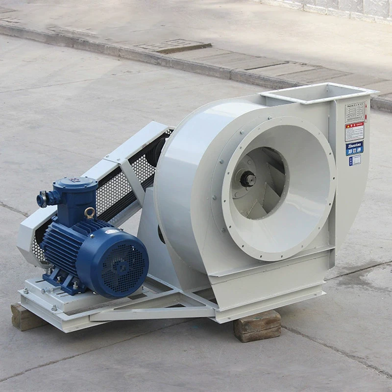 مروحة عاكسة صناعية مقاومة للانفجار، مروحة طرد مركزي لتهوية درجة حماية ورشة عمل الغبار