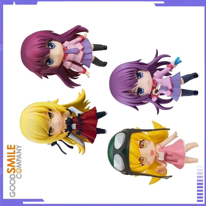 

In Stock Genuine Good Smile Nendoroid 335 2935 1734 2634 Oshino Shinobu Senjougahara Hitagi Figure Anime Action Model Toys Gift