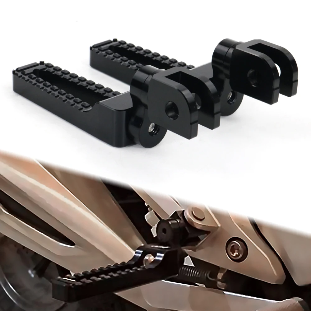 

For SUZUKI B-KING DL250 V-STROM GSR600 GSR750 GSX-R125 GSX-R600 750 GSX-R1000 /R Motorcycle Front Foot Peg Footrests Adjustable