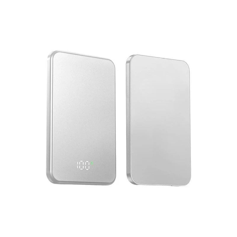 5000/10000/20000mAh Magnetic Wireless Power Bank Fast-Charging Portable External Battery For iPhone 16 Titanium Alloy Models