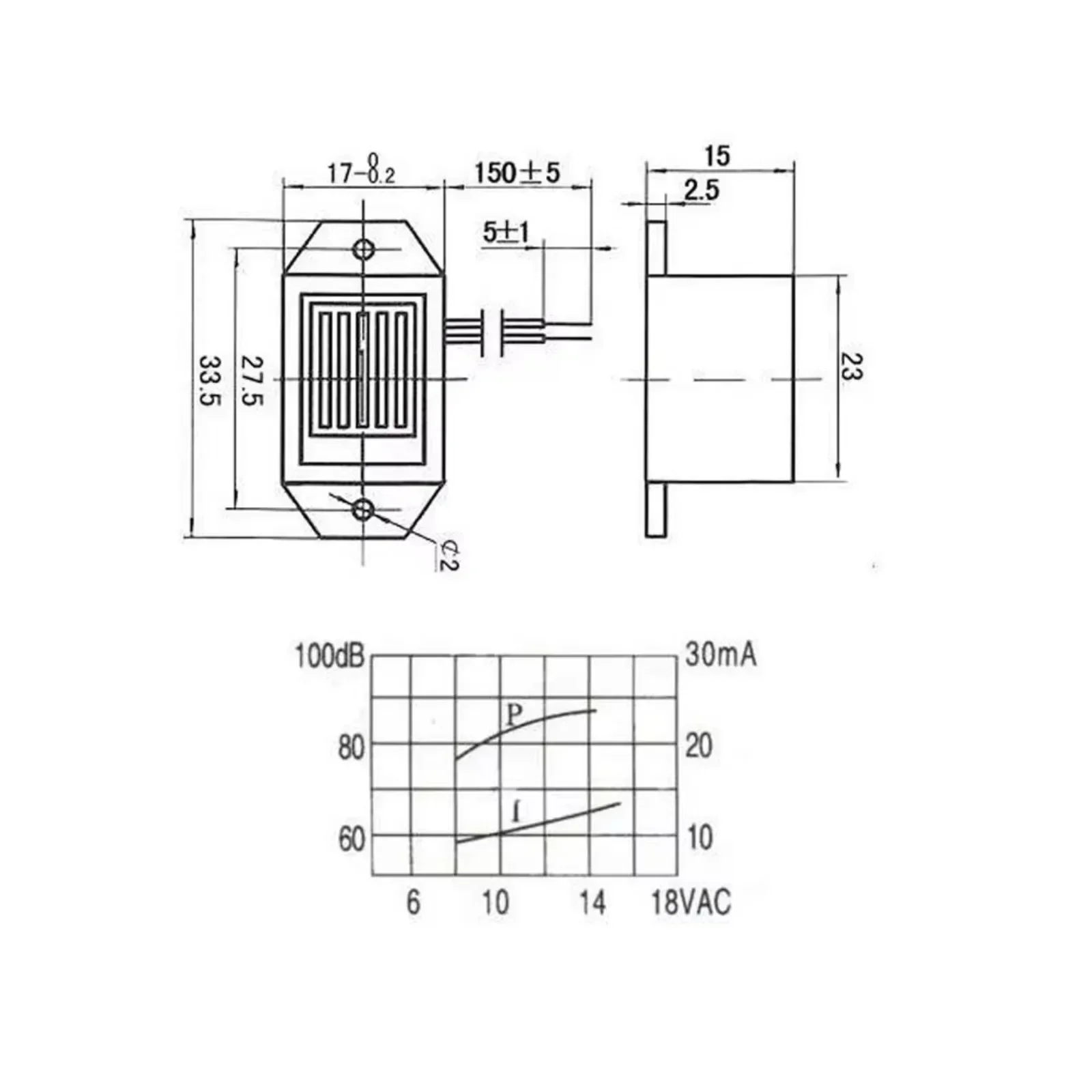 10PCS DC 12V Mini 2315 Mechanical Active Buzzer Alarm Loud 85dB Electronic Constant Tone 400Hz Beeper Sounder Accessories