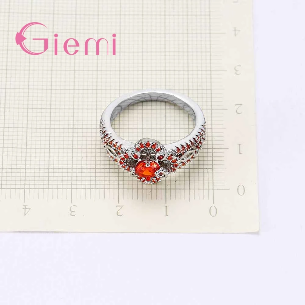 Popular Trendy Exquisite Women Rings 925 Sterling Silver Jewelry Rings Pretty Good Accessories Party Engagement Bijoux