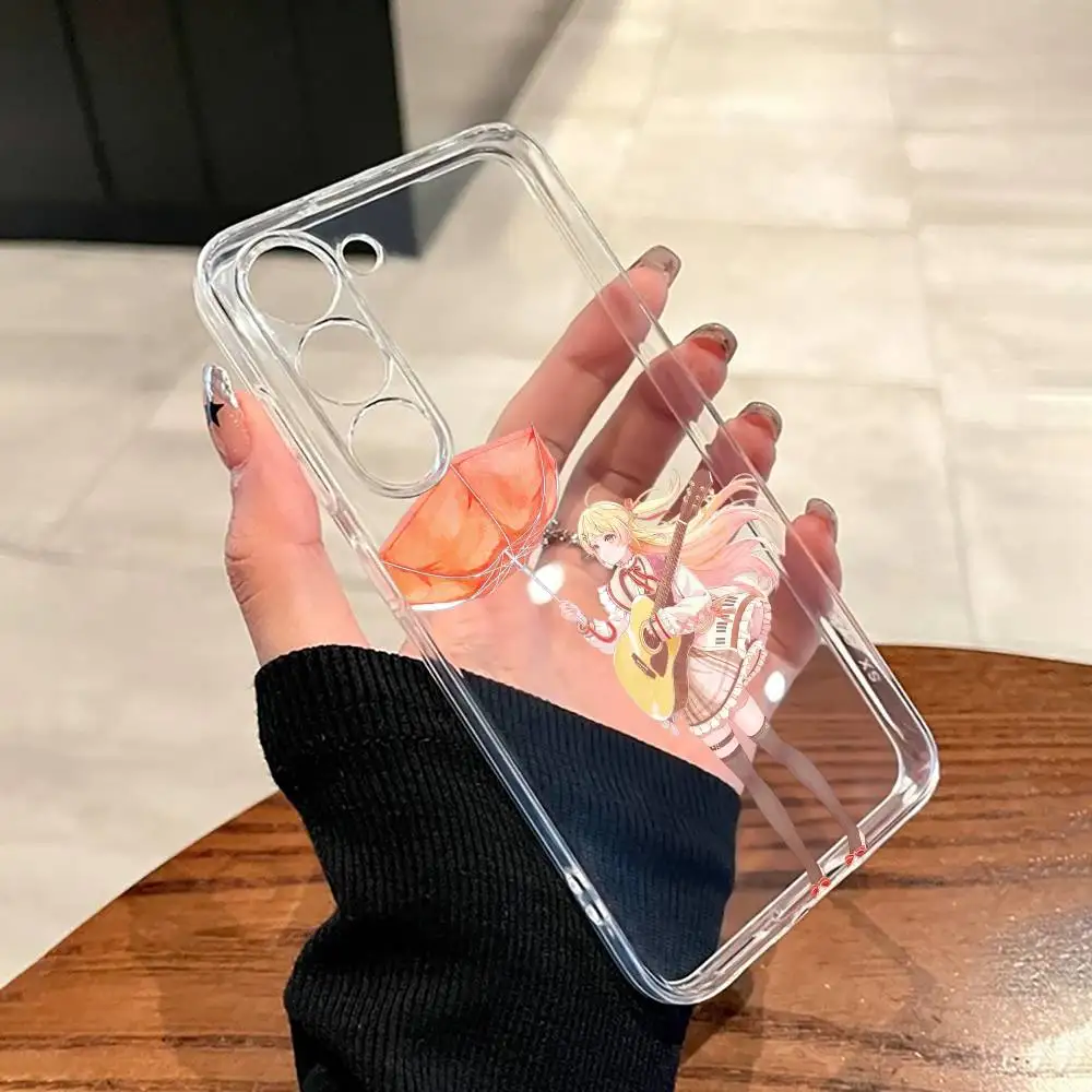 otonose kanade hololive regloss Cute  Phone Case Transparent Silicone Soft For SamsungA10,12,20,21S,30,31,40,50,51,52,70,71