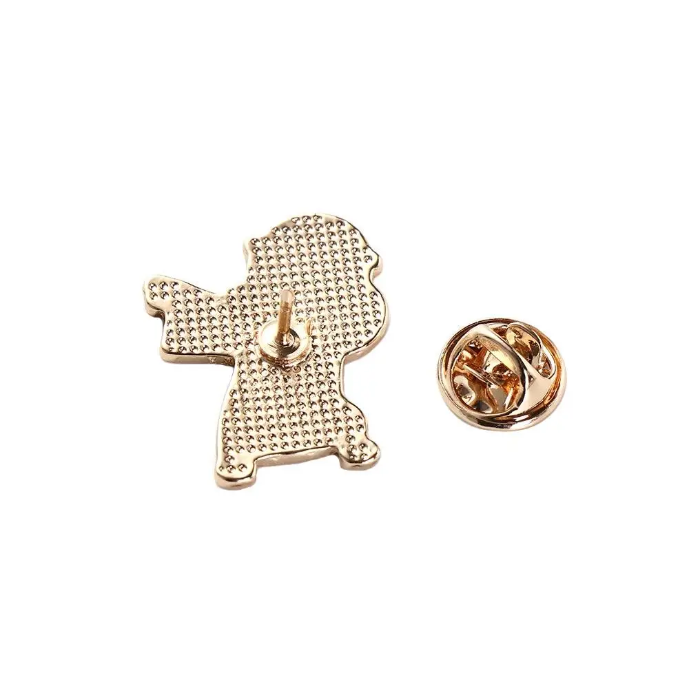 Little Sheep Jesus Messiah Brooches Interest Swag Dancing Enamel Brooches Originality Cute Christian Faith Icon Badge Bag