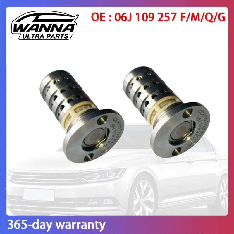 

OE Quality 06J109257F 06J109257M 06J109257Q 06J109257G For Magotan Tiguan CC A3 EA888 Gen 3 21mm Camshaft Timing Control Valve