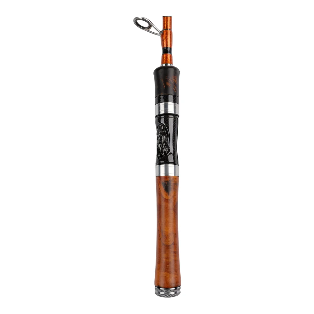 Fishing Rod With Precise Lure Control Fishing Rod Carbon Fiber Rod Black Ultralight Rod Audible Click Reel Seat