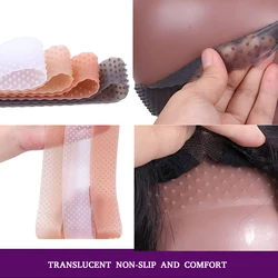 Non slip silicone elastic wig grip headband black brown white sport yoga sweatproof Anti-Slip silicone headband For Daily Use