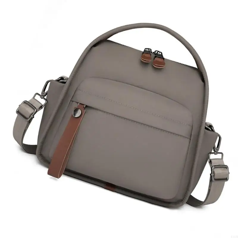 

Wear Resistant Shoulder Bag Lightweight Design Multiple Compartments Adjustable Strap Japanese Styles For Daily Commute
